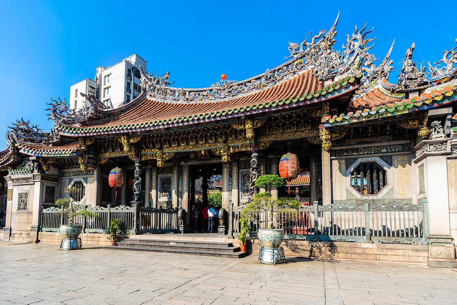 台湾のパワースポット龍山寺