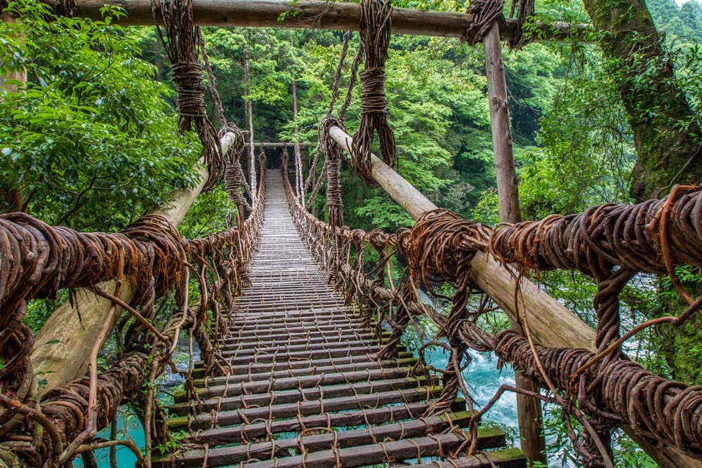 祖谷のかずら橋
